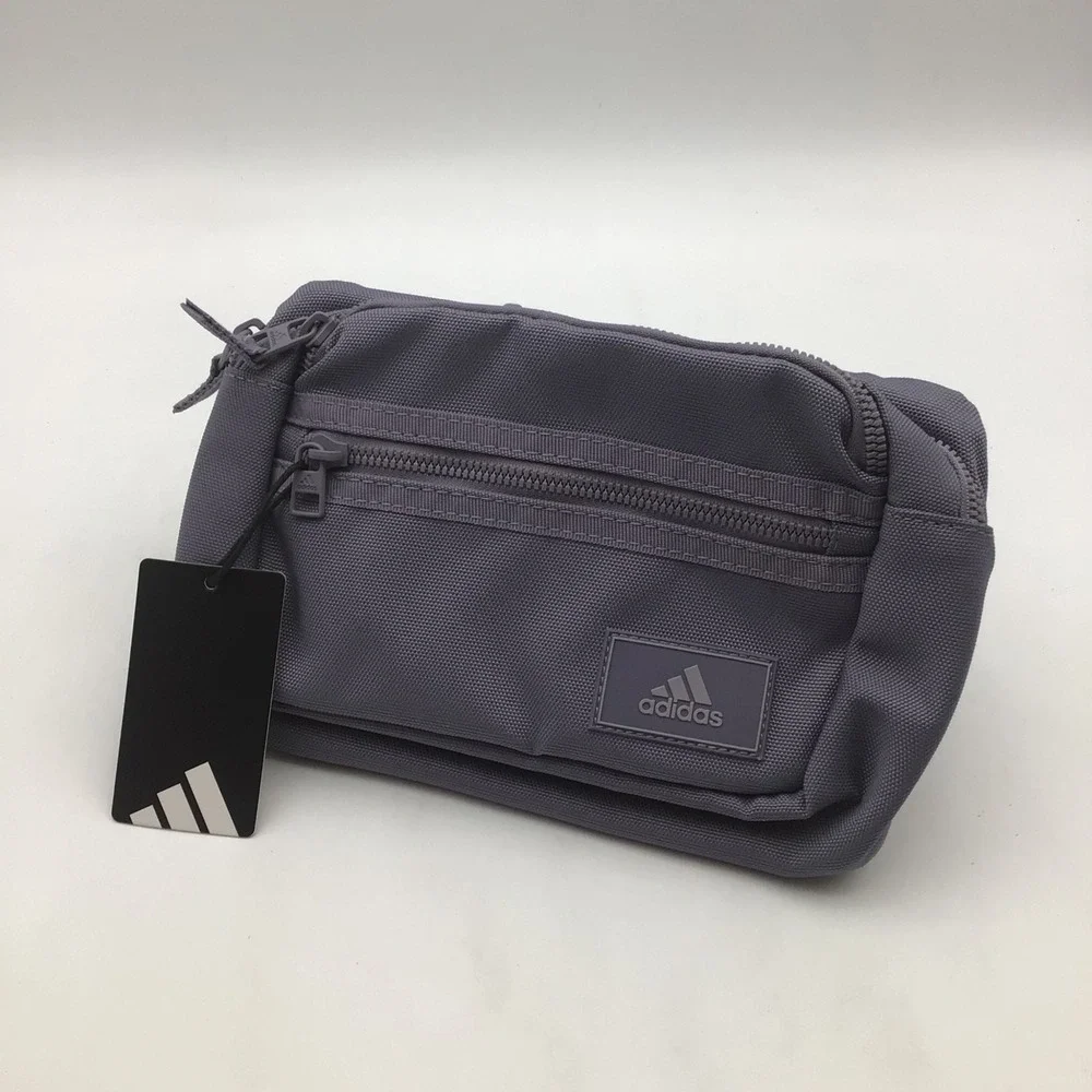 Adidas Ramble Crossbody Bag Fanny Pack Slate Grey KL3539 NEW